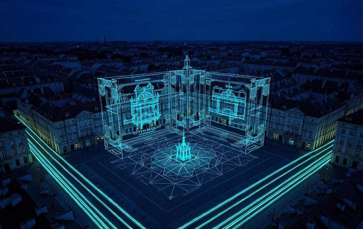 Warsaw Augmented Reality Interface