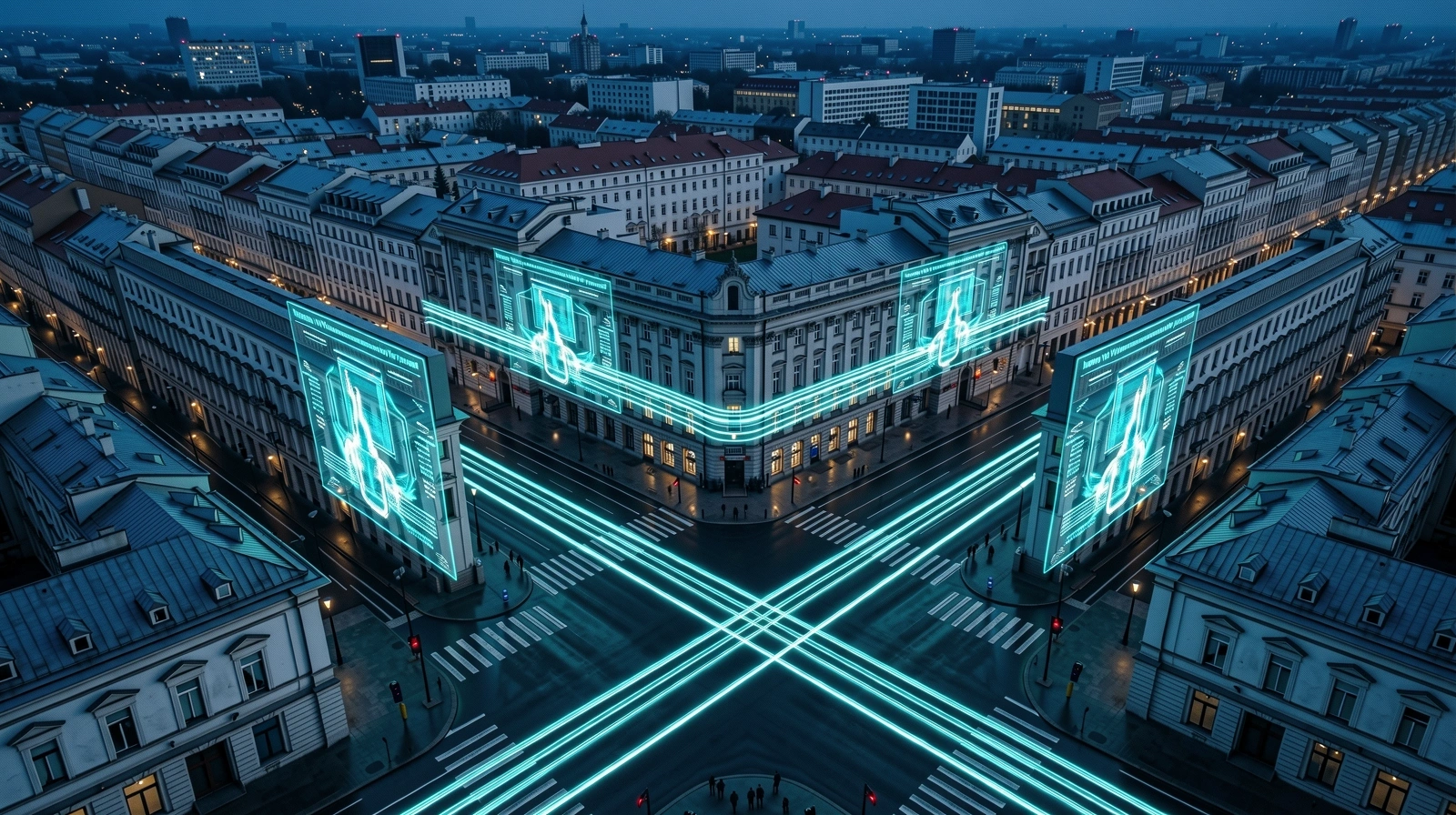 Warsaw Urban AR Grid